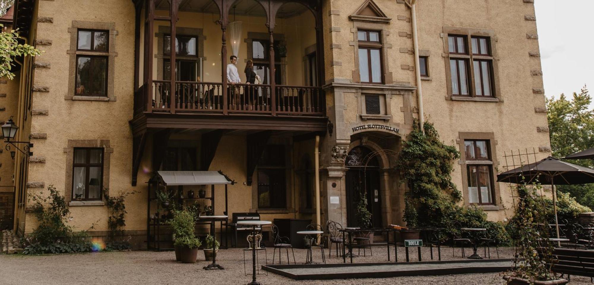 Hotel Slottsvillan Huskvarna Exterior foto